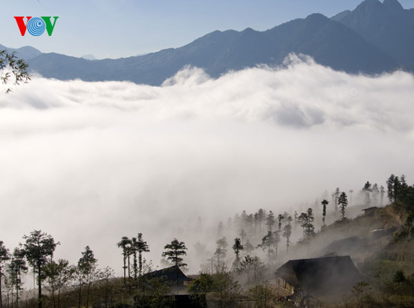 Beautiful clouds in Sapa